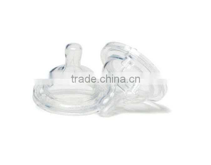 custom baby bottle nipple & Food-grade printing LOGO Baby bottle Teat