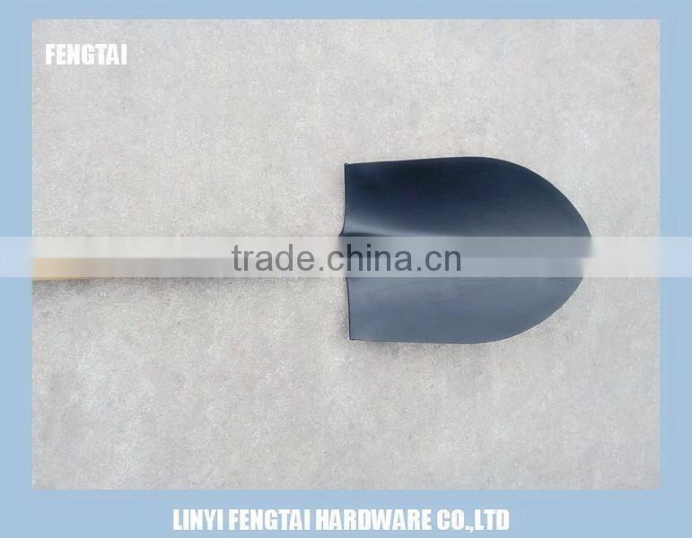 S518 Brazil Long Wooden Handle Steel Shovel