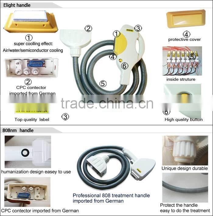 elight ipl 808nm diode laser hair removal machine for sale