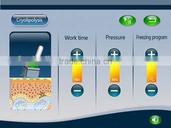 Portable cryolipolysis freeze machine fat layer reduction machine