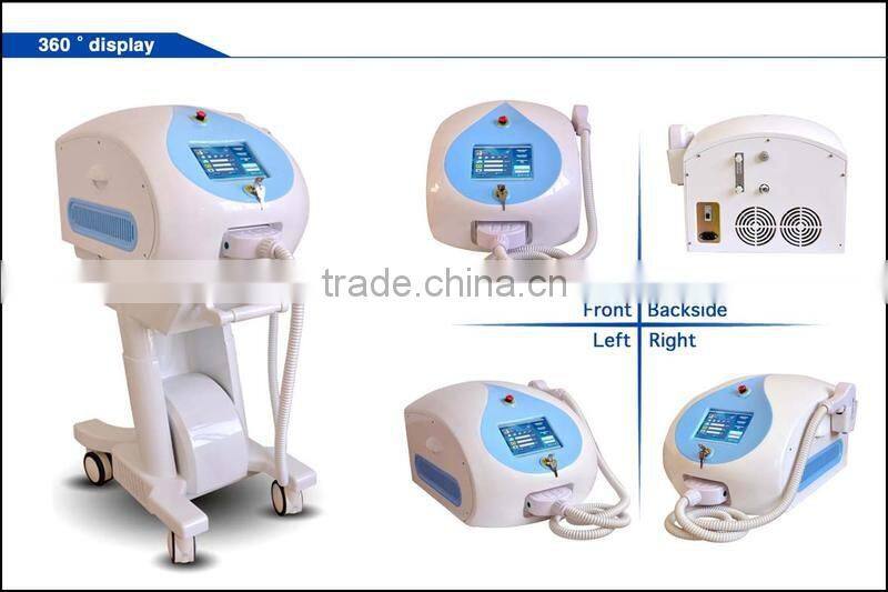 Super ICE cooling Beauty diode laser 808 permanently hair removal for salon use TUV CE approved