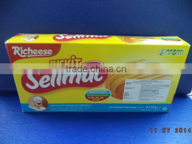 Sandwich Biscuit/ Cheese Cream Sandwich Biscuit 9x2Gr FMCG products