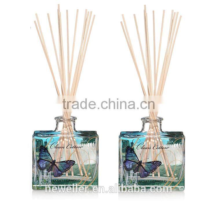 Wholesale direct factory air freshener sola flower aroma diffuser in colorful glass