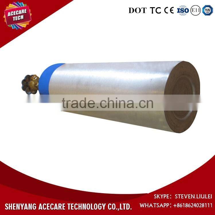 12L-15MPa aluminum oxygen cylinder, seamless aluminum Cheap medical oxygen cylinder price with good quality