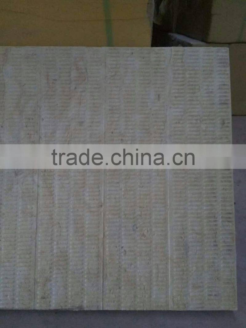 China building fireproof mineral rigid insulation rock wool for wall and roof