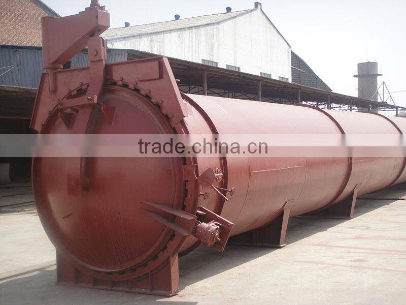 Industry rubber sulphurized autoclave