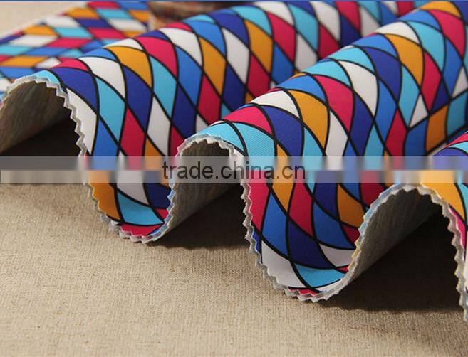 polyester spanse knit healthy scuba fabric for garment