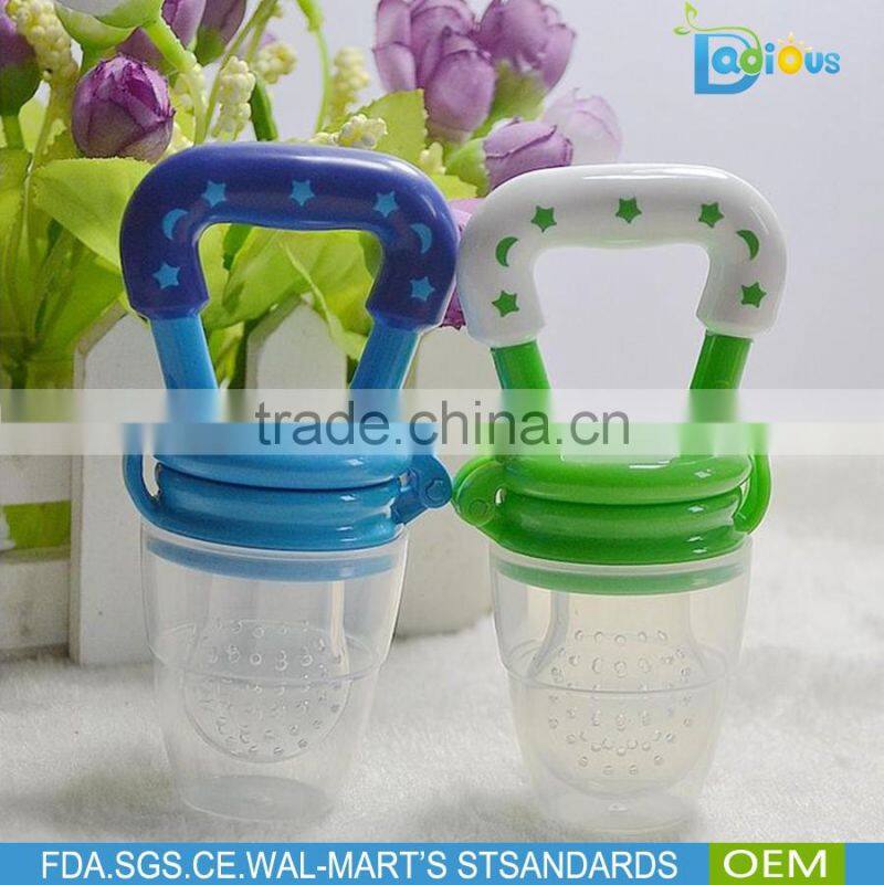 Wholesale 2016 Hot Sale Baby Products Silicone Baby Feeder Pacifier For Fruit Fresh Food Feeder