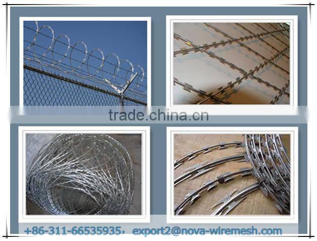 Razor barbed wire fencing/ razor barbed wire