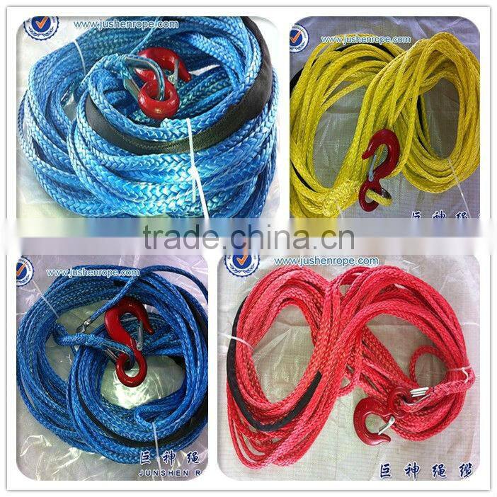Top quality latest synthetic fib winch rope