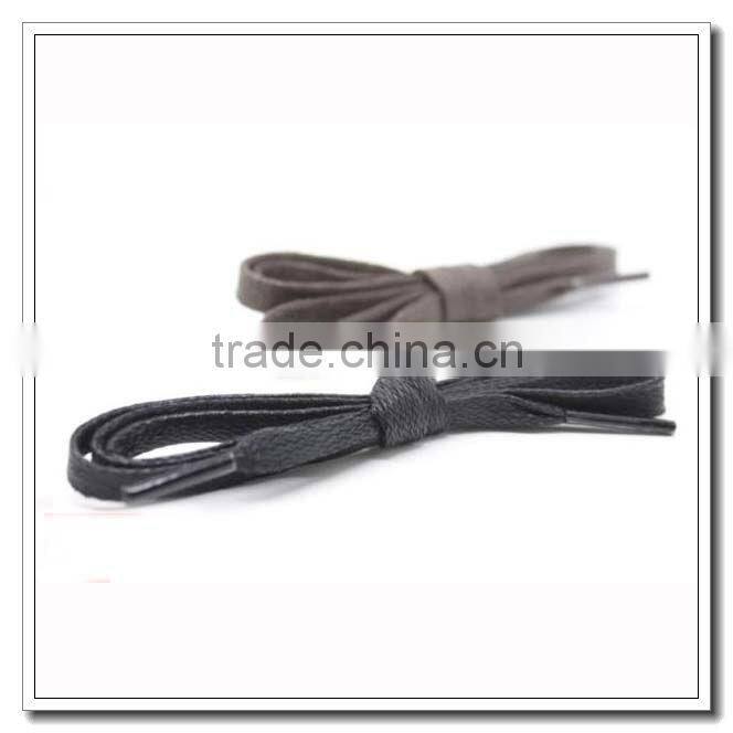 Solid Color children's shoelaces for leather shoe