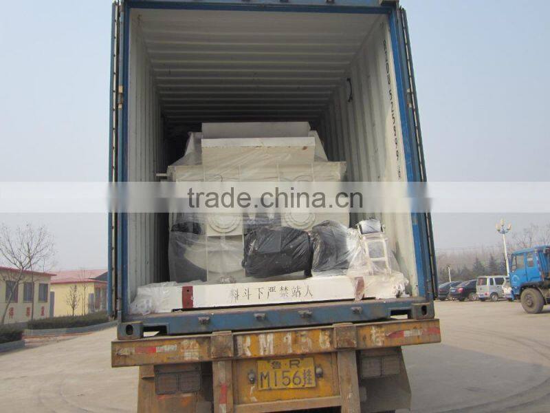 JS500 double shafts concrete mixer machine