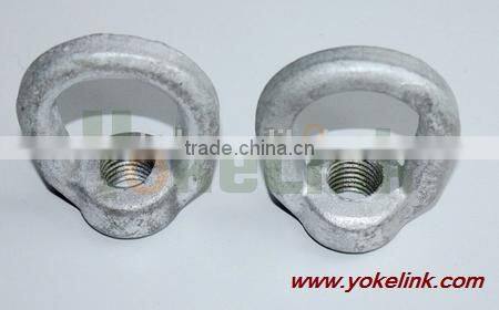 Drop forged oval eye nuts