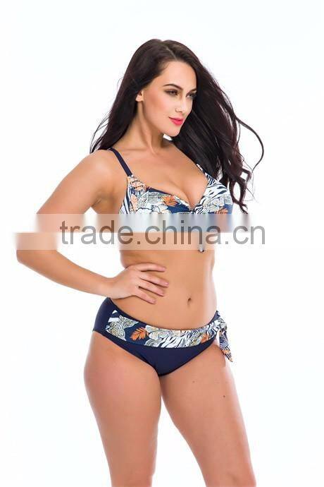 2016 New Design Sexy Plus Size Bikini Swimwear for Fat Women