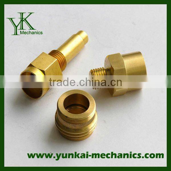 CNC center machinery auto parts, motorcycle spare parts, cnc machined brass components