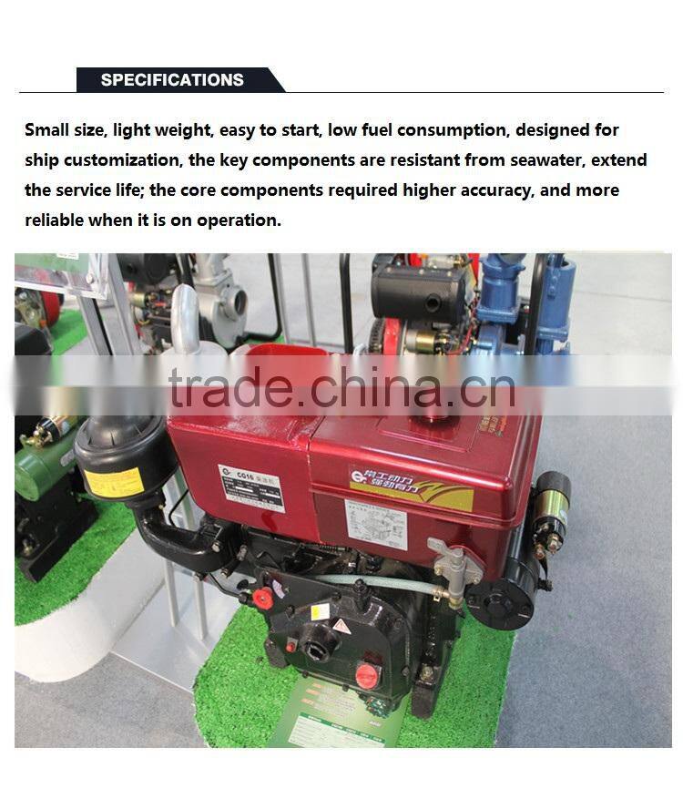 china diesel engine parts CG16M Special water-cooled single-cylinder diesel engine CHANGGONG