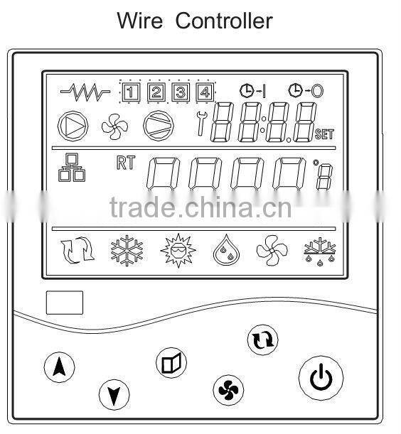 commercial fresh air ventilator with heat pump