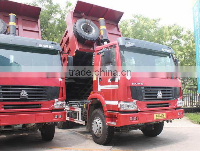 Sinotruk 336hp 10 wheel heavy tipper truck/self-dumping truck low price for sale