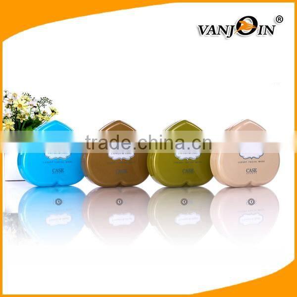 Round Face Mask Jar Face Cream Jar with Wide Mouth