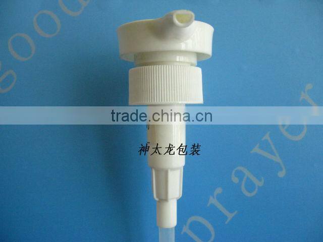 Plastic liquid soap dispenser pump for bottles