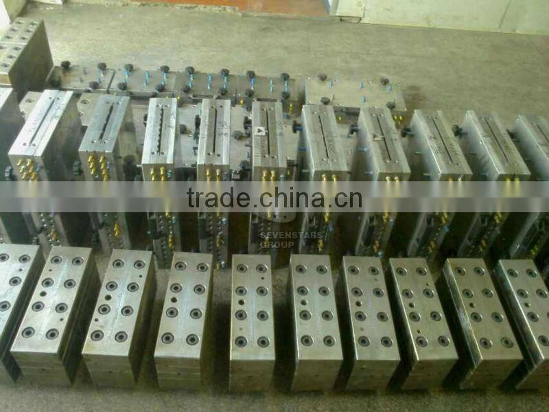 double cavity PVC ceiling profile extruder machine