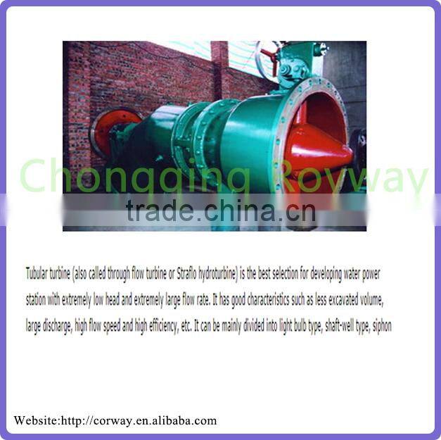 10KW Hydraulic Generator Tubular water turbine generator for home use