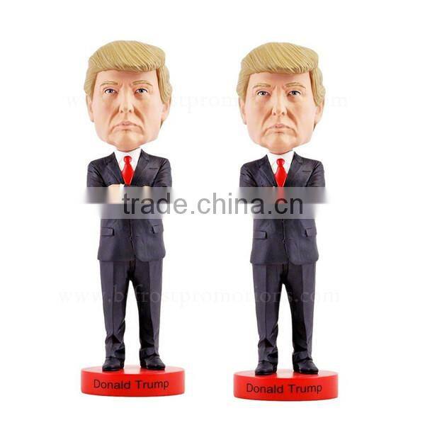 2017 Presell Resin Doll Trump Furnishing Donald Trump Bobble Head