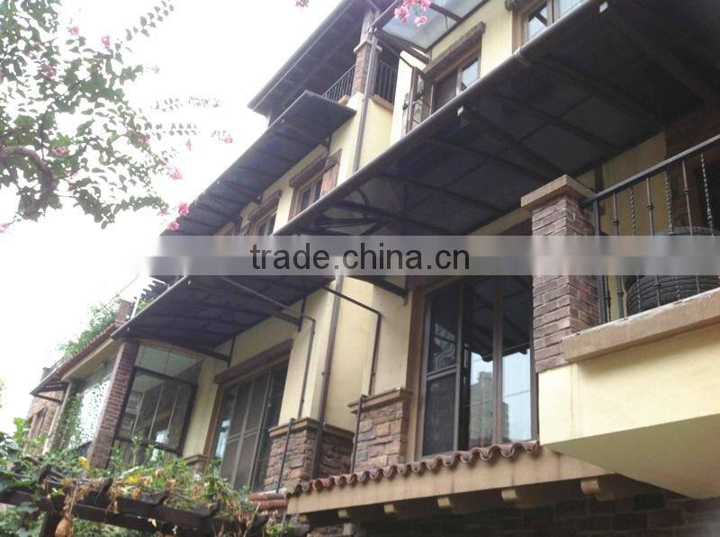 Practical window rain awning, rain shade, waterproof window shades L-style