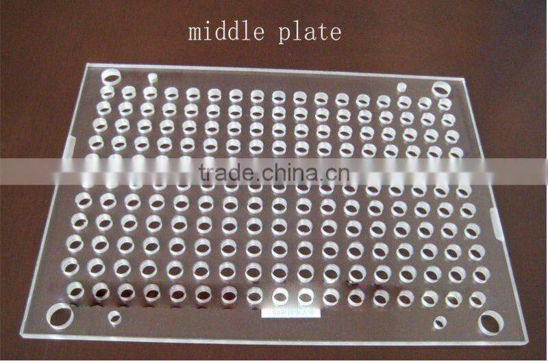 187 holes manual capsule filling machine + tamping tool size 00#