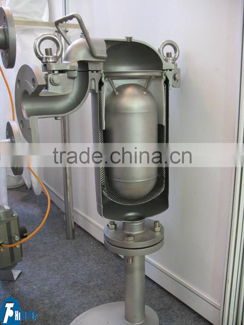 Vertical bag type bag filter of quality control machine for sale