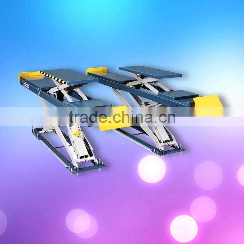 One cylinder Hydraulic lift type and single post design mobile single post lift