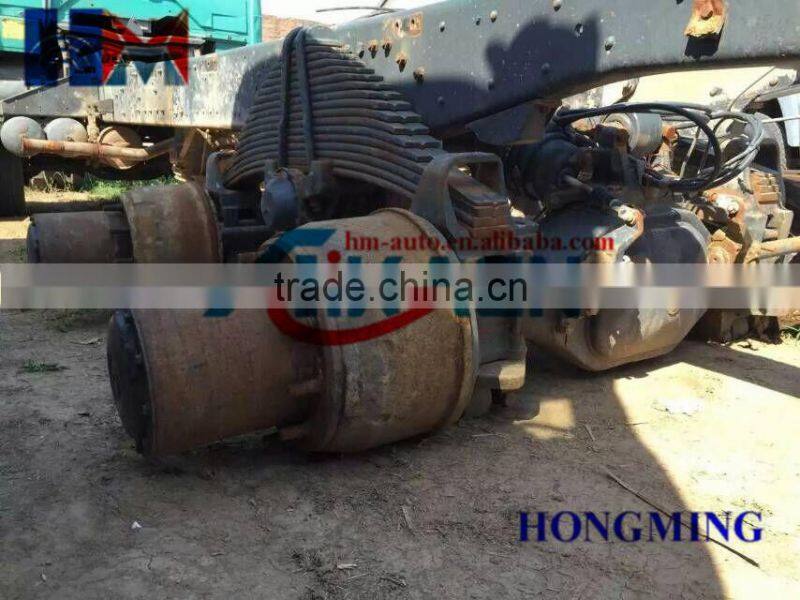 Used volvo FM9 truck and complete D9D engine gearbox axle boggie cabin