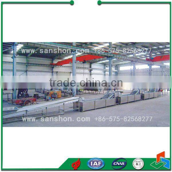 Sanshon SP-I Vegetable and Fruit Freezing Processing Line