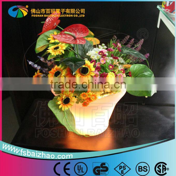 BaiZhao 16 Color Changing Rechargeable Bar Led Ice Bucket For Bar Hotel Home