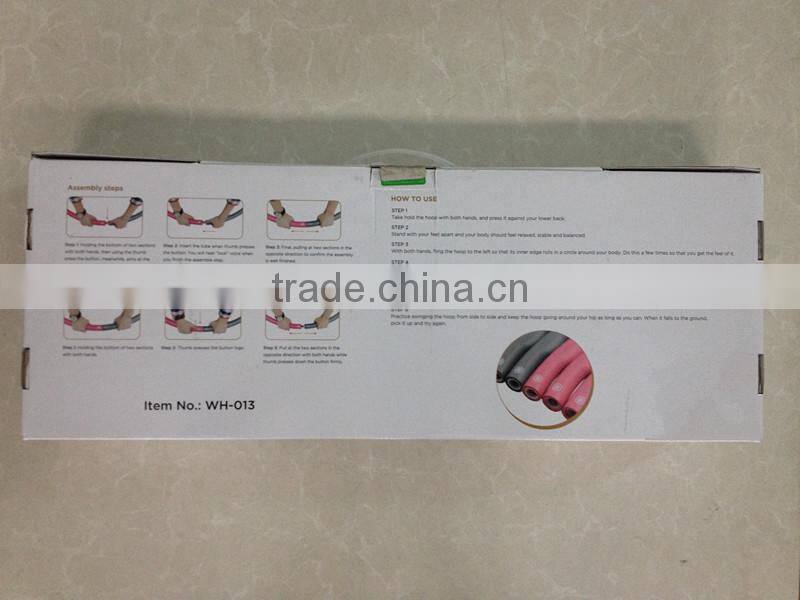 hula hoop / fitness body building hoop / massage hula hoop