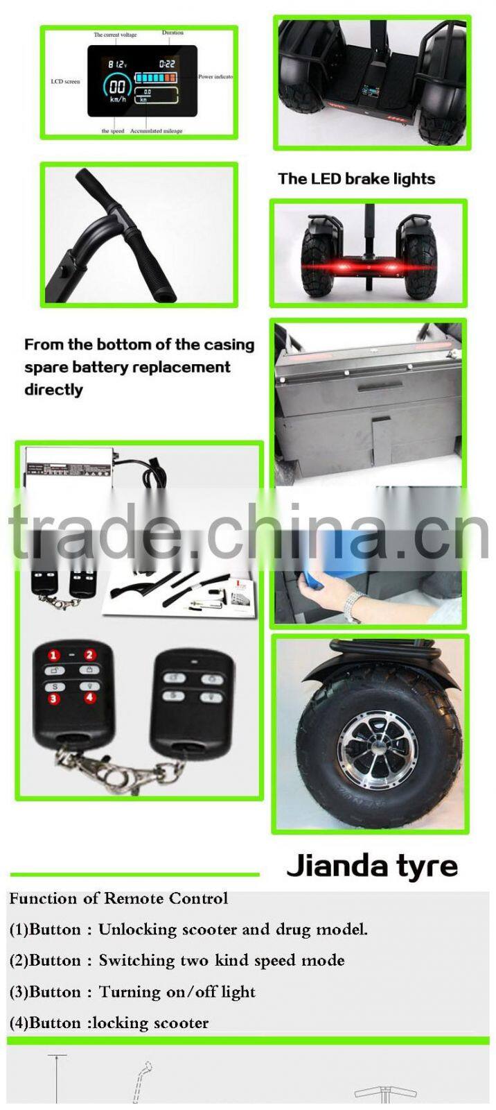 leadway off road long range moto electrical scooter