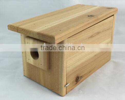Cheap unfinished new Sparrow Colony Nest Box FSC wholesale