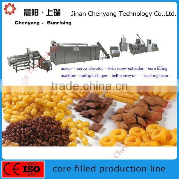 Jam center Core Filling Snack Food Production Line