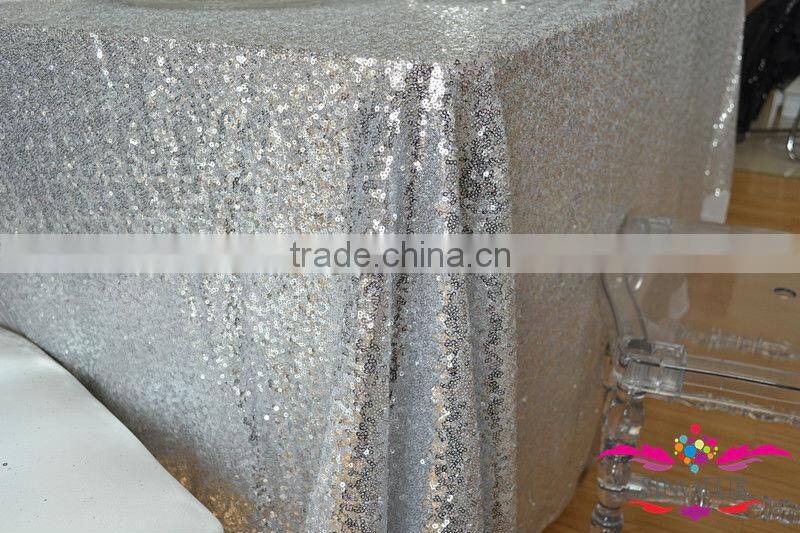 metallic sequin table cloth table ruuner