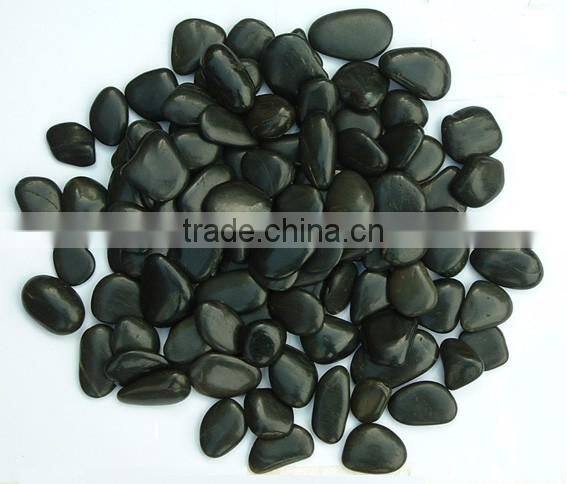 Newstar natural black river rocks