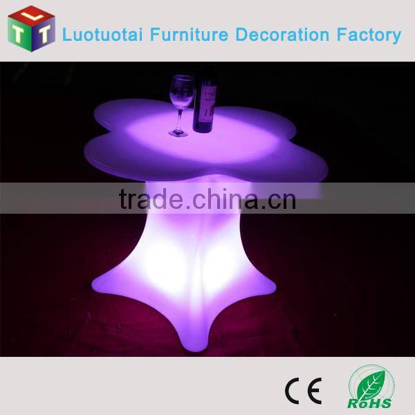 wireless battery operated modern design Meihua led bar table