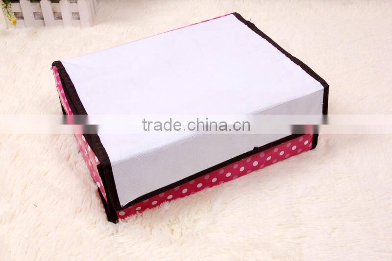N492 Household Non Woven Box Foldable 12 Grid Storage box