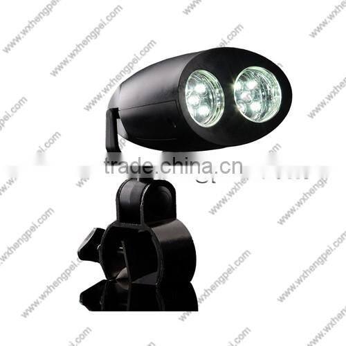 dimmable & 360 degree rotation hand-mounted LED BBQ grill light for cooking/camping/bike