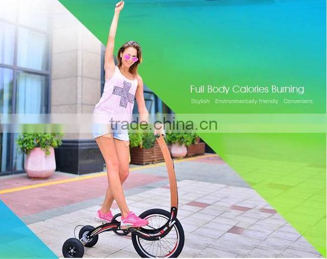 No Seat Fitness Folding Bike, Exercise Sports Car Ride, Weight Loss Outdoor Pedal Bicycle For Wholesale