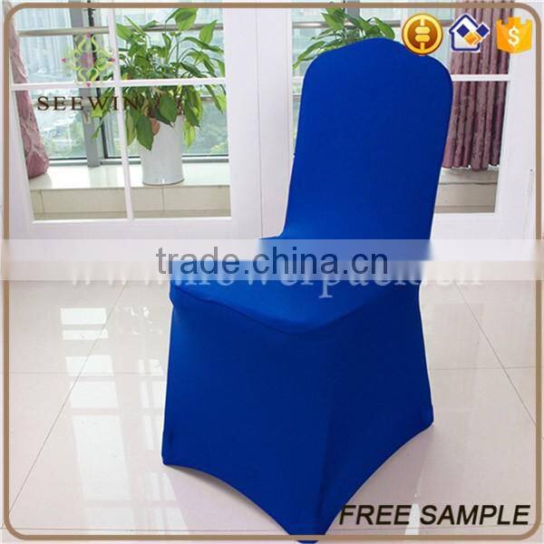 plain machine washable cheap spandex chair cover