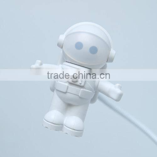 Supply Creative fashion Astronaut USB Night light / Variety bending small table lamp
