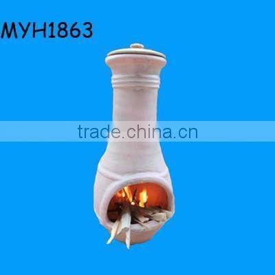 2012 new hot terracotta outdoor garden chimney