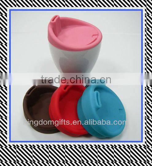 Customed Variious Colors Silicone Cup lids