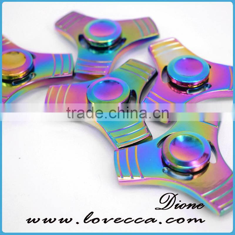 New arrival Metal Spiral fingertip gyro hand spinner ,hand spinner toys