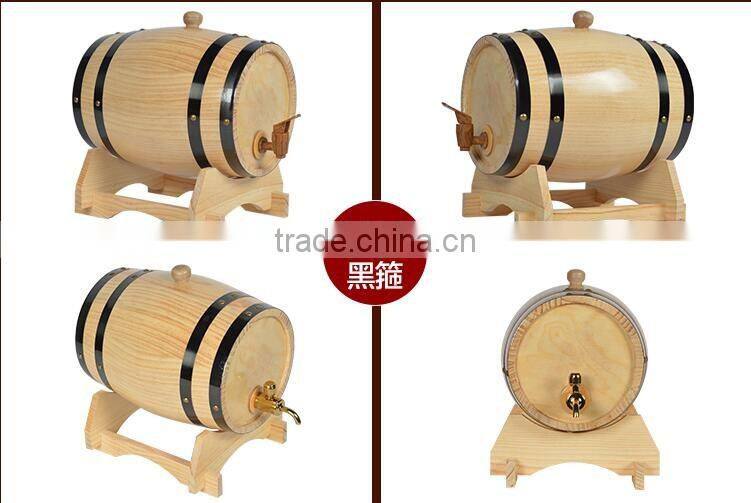 promotion cheap natural oak wooden wine barrels